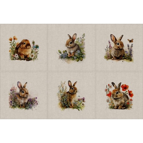 Cotton rich linen - look, fabric