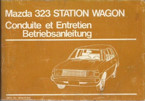 Mazda 323 station wagon owners - 323,