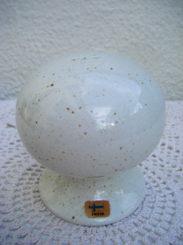 Vintage pentik pottery salt - pottery,