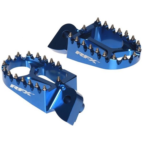 Rfx foot pegs - pegs, blue