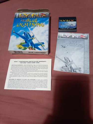 Atari lynx blue lightning - blue,