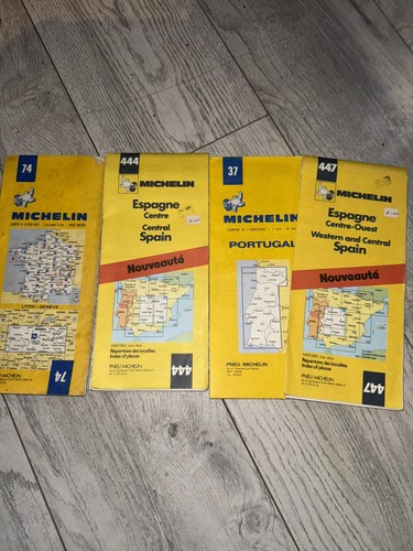 Vintage michelin road maps - vintage,