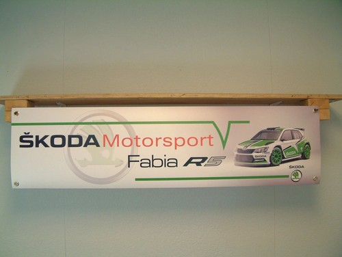 Skoda fabia banner rally - fabia,