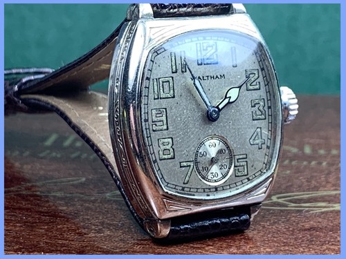 1925 waltham antique wrist - waltham,