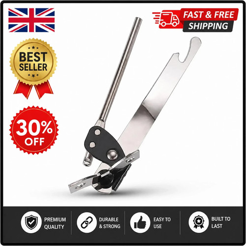 Metal butterfly can - metal, opener
