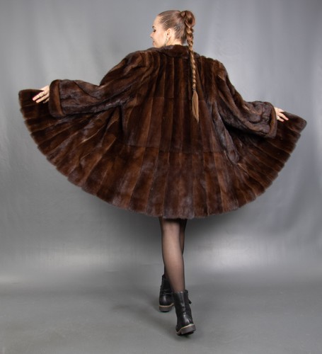 8485 gorgeous real mink coat - gorgeous,