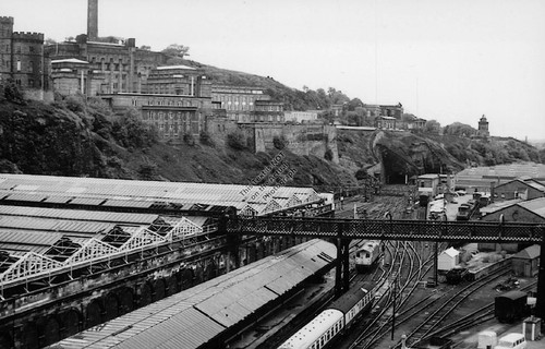 1973 edinburgh waverley - 1973, train
