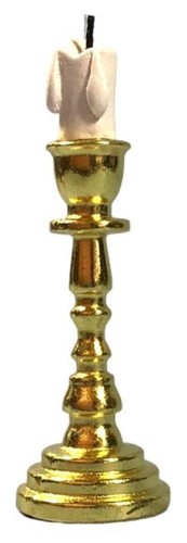 Dolls house pillar candle - house,