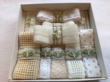 Assorted lace bundles and