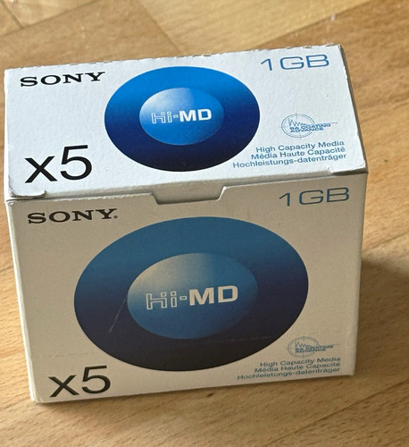 Sony 1gb recordable - sony, hi-md