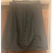 M&S Fully lined taffeta type fabric skirt