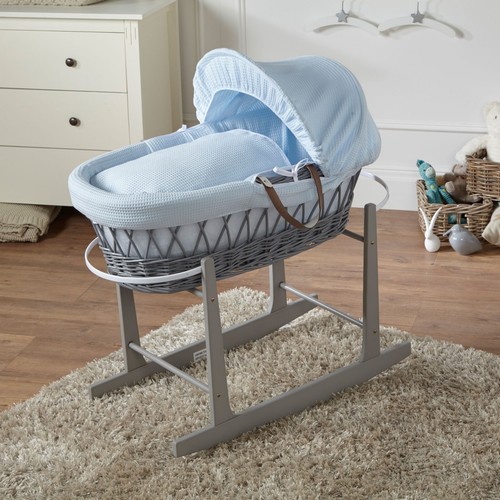 Baby moses basket with - stand,