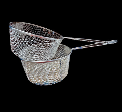 Chip pan frying - chip, wire