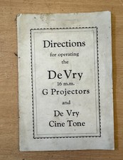 De Vry 16m.m. G Projectors