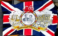 Vintage Union Jack Flag 'God