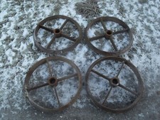 4 X Antique Vintage Cast IRON