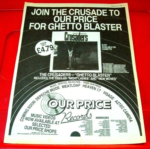 The crusaders ghetto blaster - the,