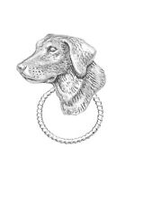 pp-d13 Labrador Dog Head Brooch drop hoop stylish Holder For Glasses etc