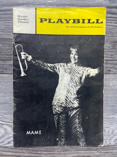 Mame playbill august 1968 - mame,,