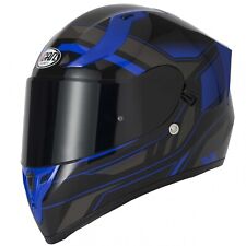 Vcan V128 Helvet Motorcycle Full Face ECE ACU Motorbike crash Helmet - XL