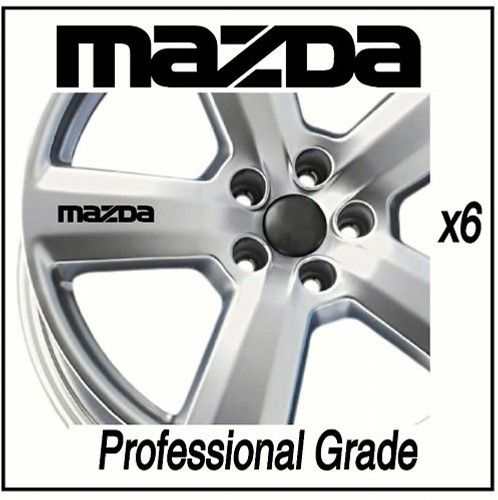 Mazda wheel stickers bongo - wheel,