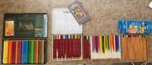113 color pencils faber - color,
