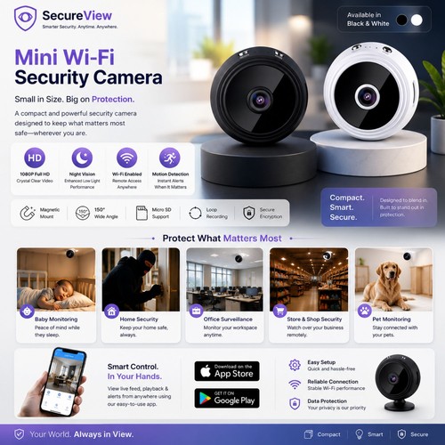 1080p mini camera - mini, home