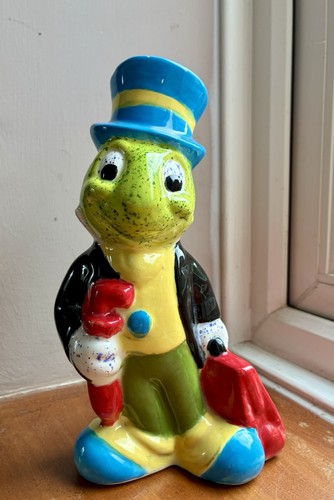 Ceramic jiminy cricket - jiminy,