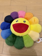 Takashi Murakami Flower Plush 60CM Classic Rainbow Yellow