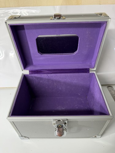 Silver aluminium style vanity - silver,