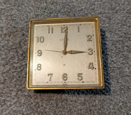 Vintage angelus clock alarm - vintage,