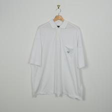 Paul & Shark Yatchting Polo Shirt Mens 4XL White Short Sleeve Designer Italy