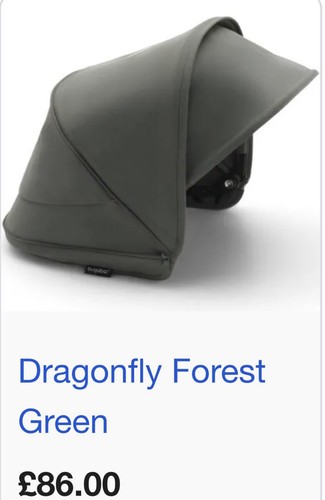 New bugaboo dragonfly hood - new,