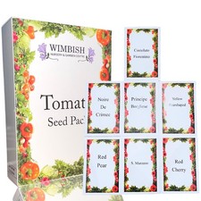 West Kent Tomato Seeds 7 Types inc Red Cherry San Marzano Great for Hydroponics