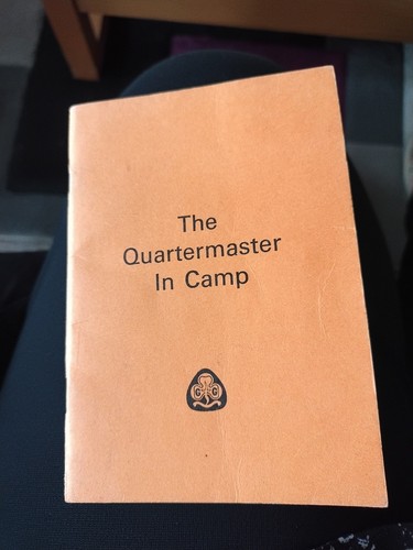 Girl guides the - girl, quartermaster