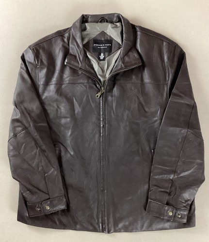 Vintage leather bomber - bomber, jacket