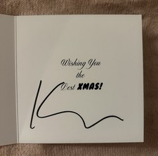 Kylie Minogue Hand Signed
