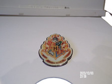 Official Warner Bros Harry Potter Hogwarts Crest Metal Badge