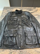 Belstaff Leather Panther Jacket