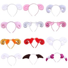 Antelope Headband Hairhoop Goat Horn Headband Sheep Headband Sheep Horn Headband