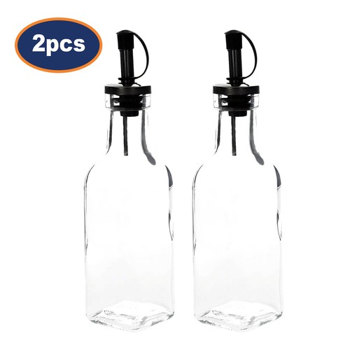 Oil vinegar glass bottle with - oil,