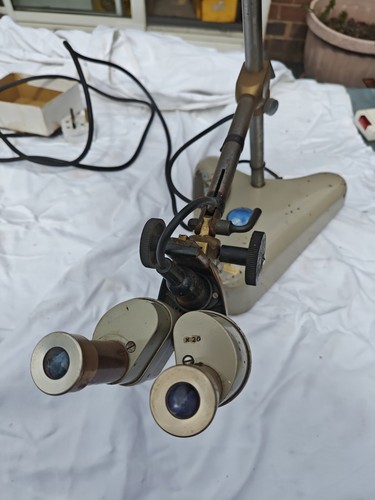 Baker microscope antique - c,