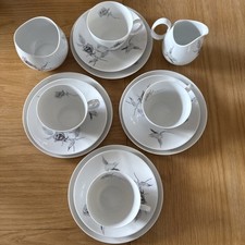 Raymond Loewy Jet Rose Tea Set For 4