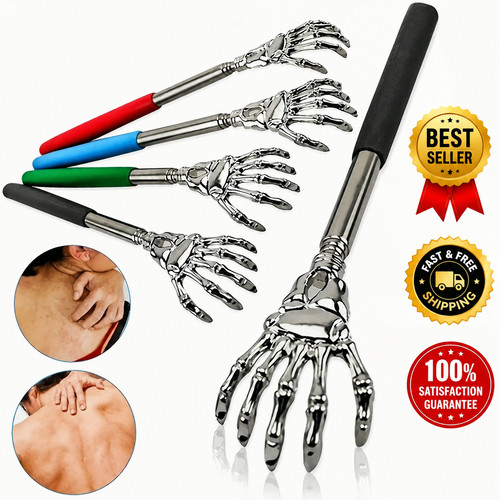 Extendable back scratcher - back,