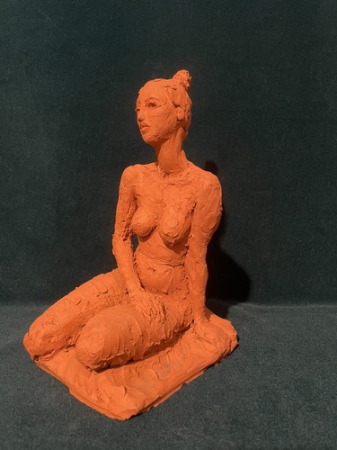 Old statue nude woman in - statue, of