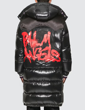 Moncler Genius X Palm Angels Billy Down Parka Coat Jacket Detachable Hood size 3