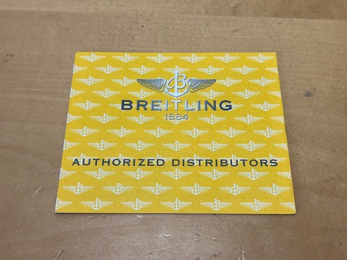 Booklet brochure breitling - brochure,
