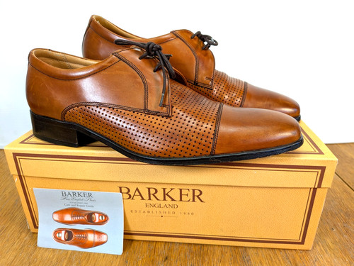 Barker fairbank brown leather - barker,