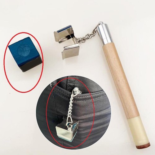 Billiards pool cue - pool, chalk