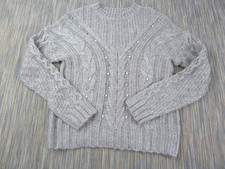 Lipsy Jumper Womens UK 12 Grey